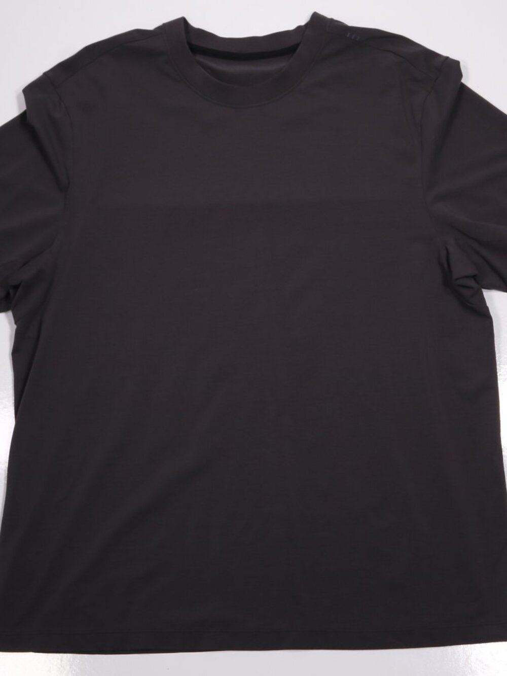 Lululemon Mens Gray Short Sleeve Crewneck Cotton T-Shirt Large